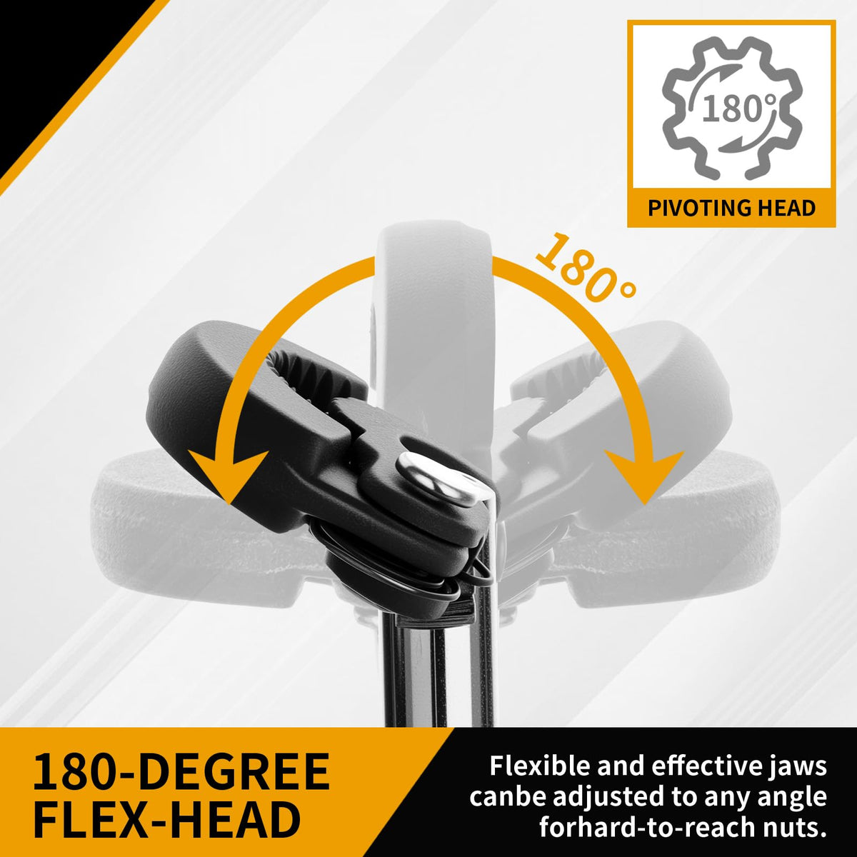 GRENPRO Adjustable Basin Wrench for Under-Sink Faucets
