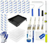 IDEAALS Paint Roller Kit with 2–4 FT Extension Pole