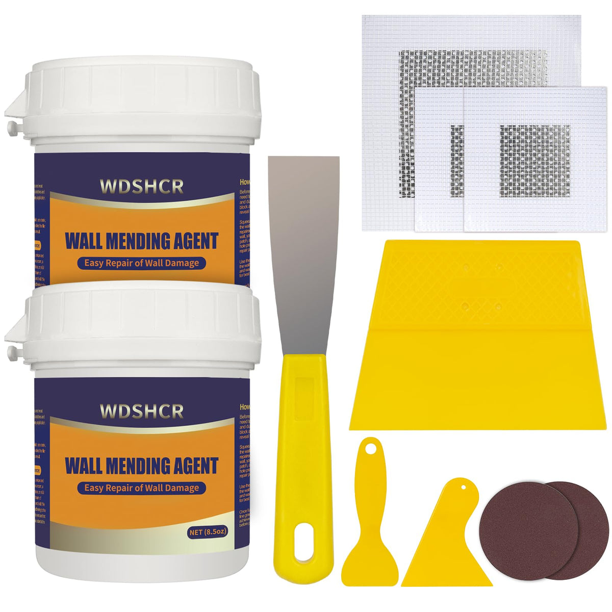Drywall Hole Patch Repair Kit for Home Wall Restoration