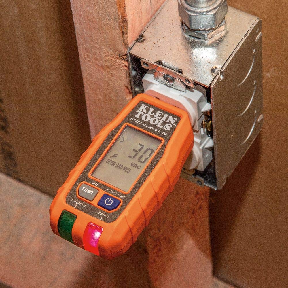 Klein Tools GFCI Outlet and Non-Contact Voltage Tester Kit