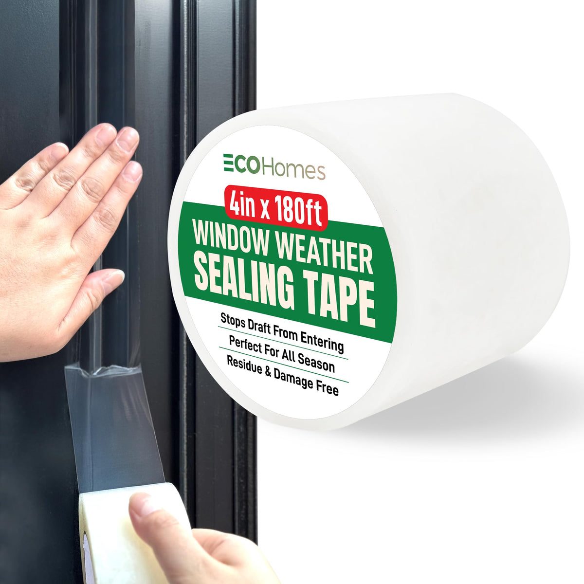 ECOHomes Window Weather Sealing Tape for Draft Protection