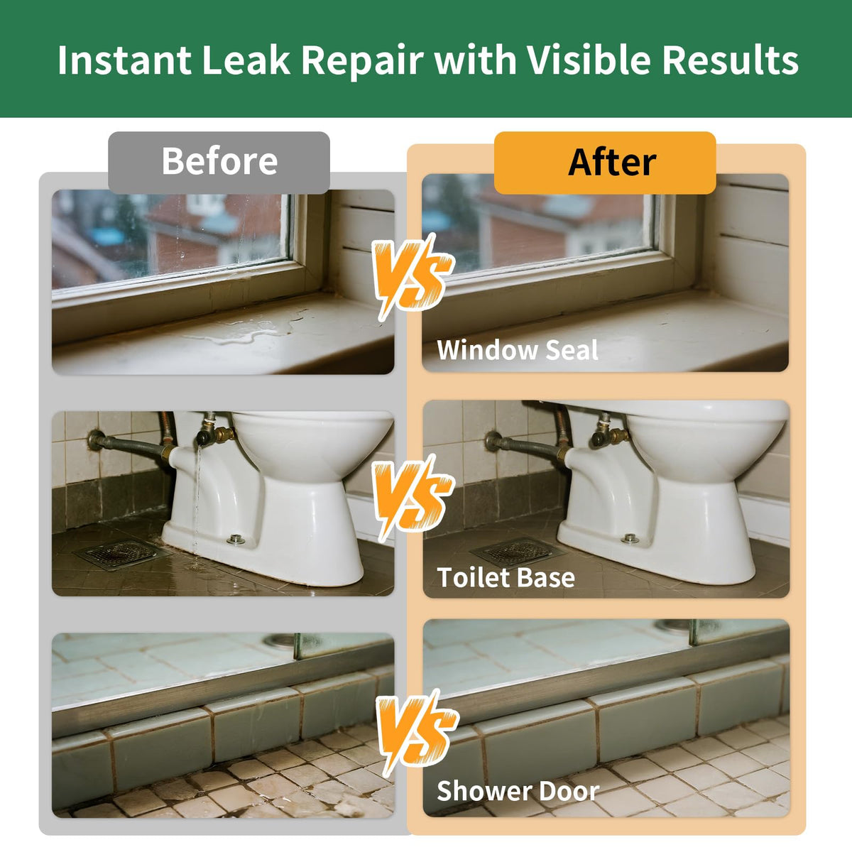 YKF Clear Waterproof Sealant for Indoor and Outdoor Repairs