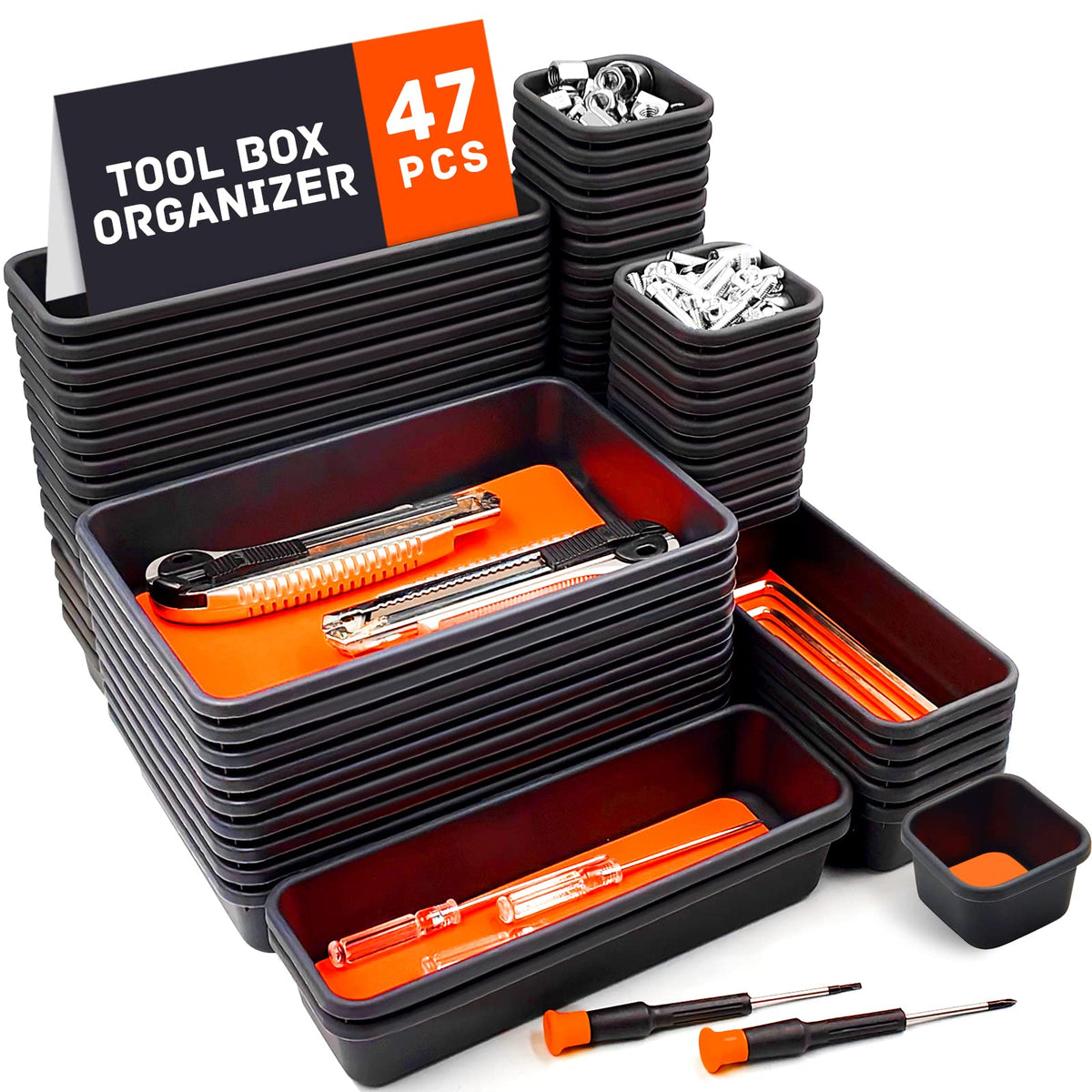 Tool Organizer Box with Drawer Dividers for Tool Chests