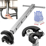 GRENPRO Adjustable Basin Wrench for Under-Sink Faucets