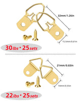 Picture Hanging Kit for Frames, Artwork and Wall Decor