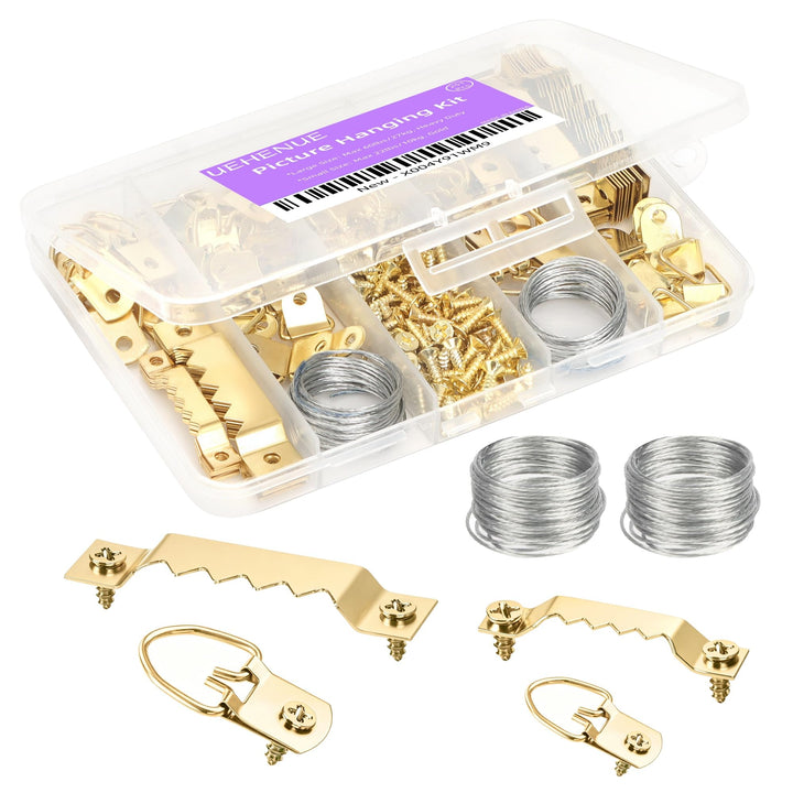 Picture Hanging Kit for Frames, Artwork and Wall Decor
