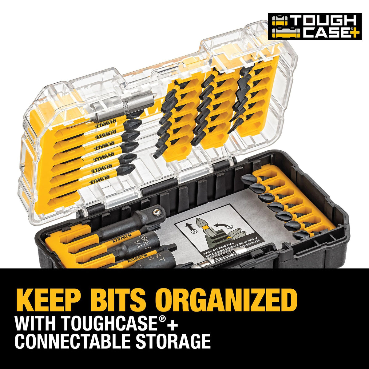 DEWALT Impact Screwdriver Bit Set for Power Tools