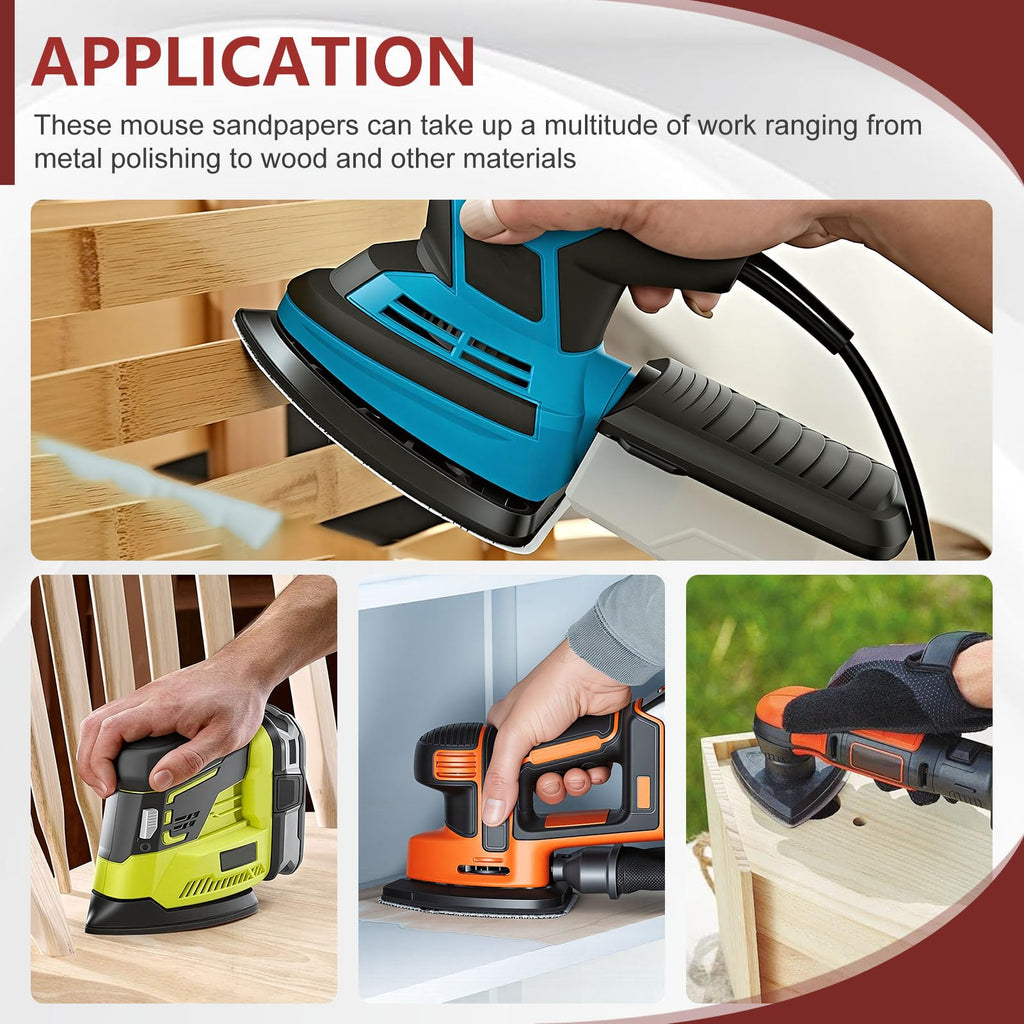 Oscillating Multi-Tool Triangle and Finger Sanding Pad Kit