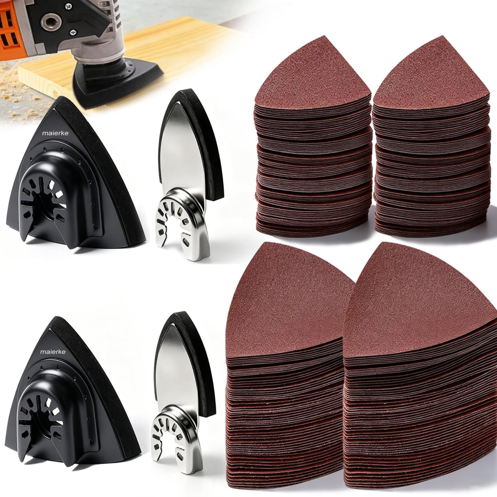 Oscillating Multi-Tool Triangle and Finger Sanding Pad Kit