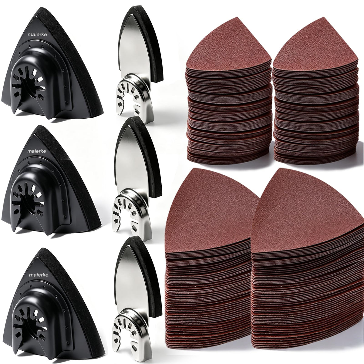 Oscillating Multi-Tool Triangle and Finger Sanding Pad Kit