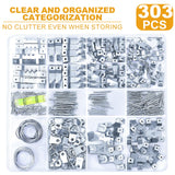 303-Piece Picture Hanging Kit for Frames and Wall Art