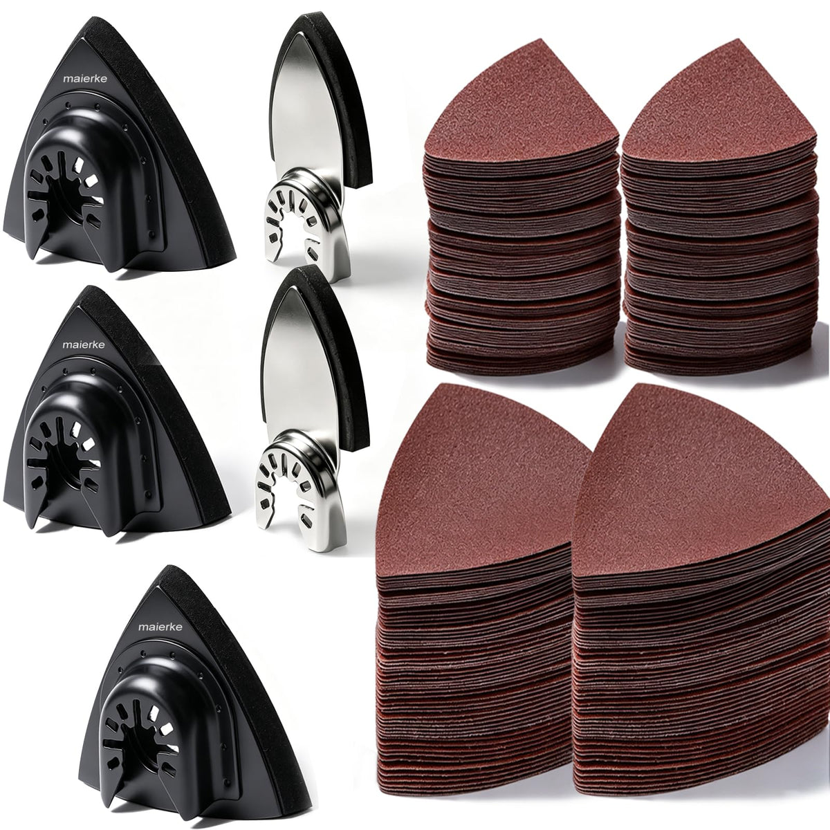 Oscillating Multi-Tool Triangle and Finger Sanding Pad Kit