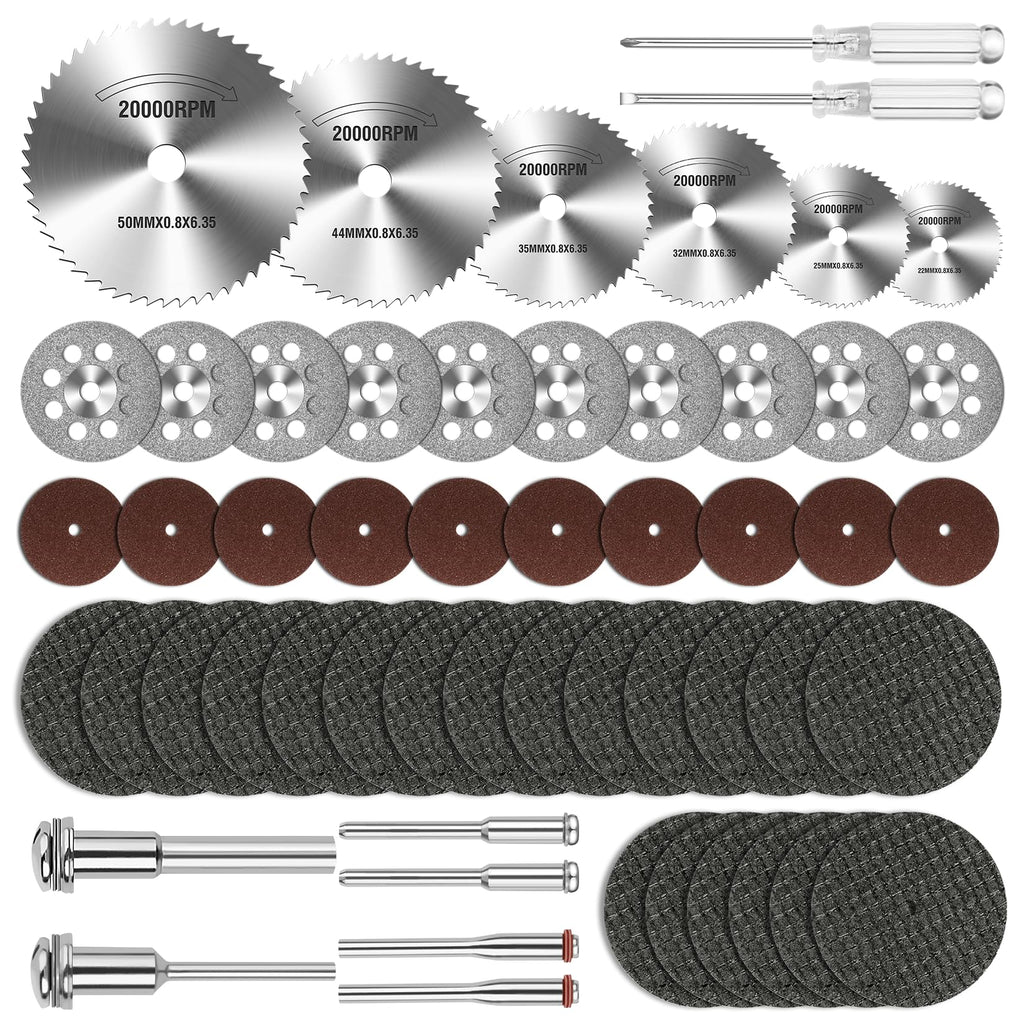 DIYSELF Rotary Cutting Discs for Wood, Plastic, Glass & Metal
