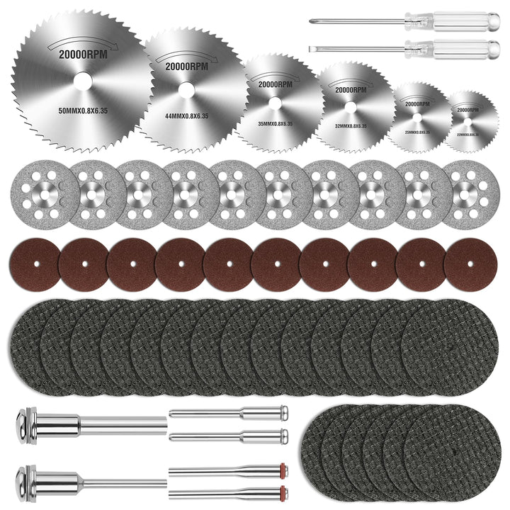 DIYSELF Rotary Cutting Discs for Wood, Plastic, Glass & Metal