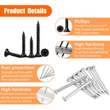 Stainless Steel Screws Assortment Kit for Home Repairs