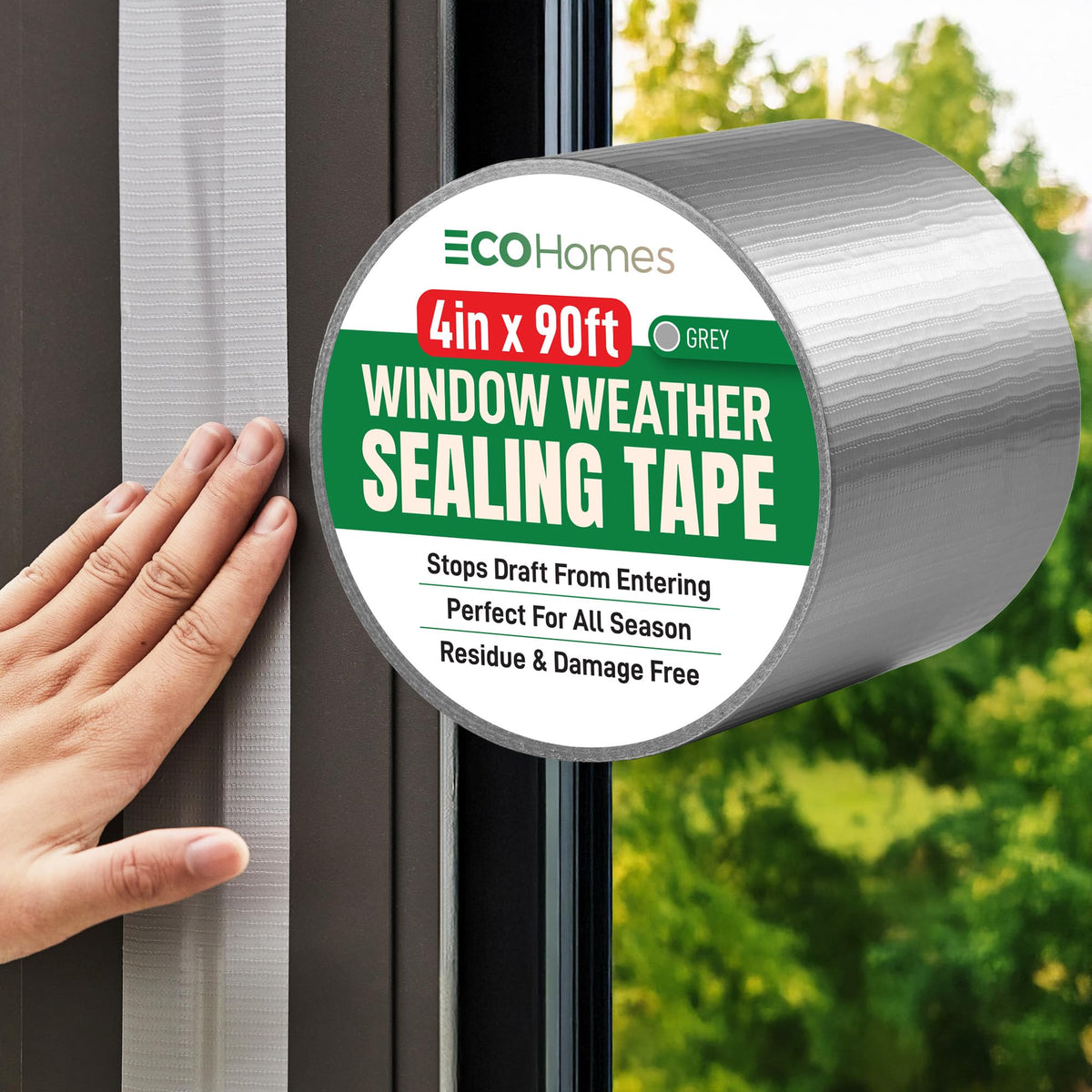 ECOHomes Window Weather Sealing Tape for Draft Protection