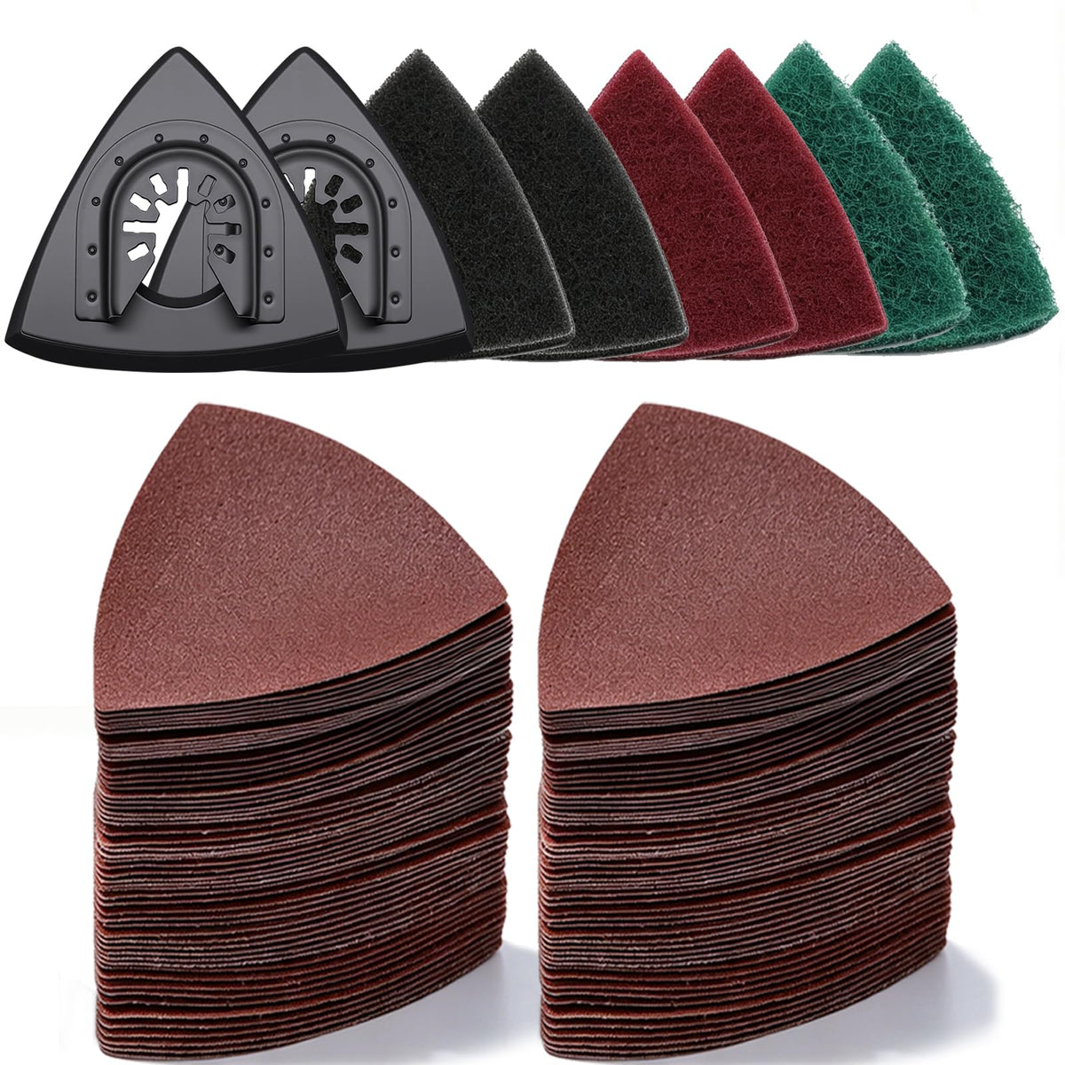 Oscillating Multi-Tool Triangle and Finger Sanding Pad Kit