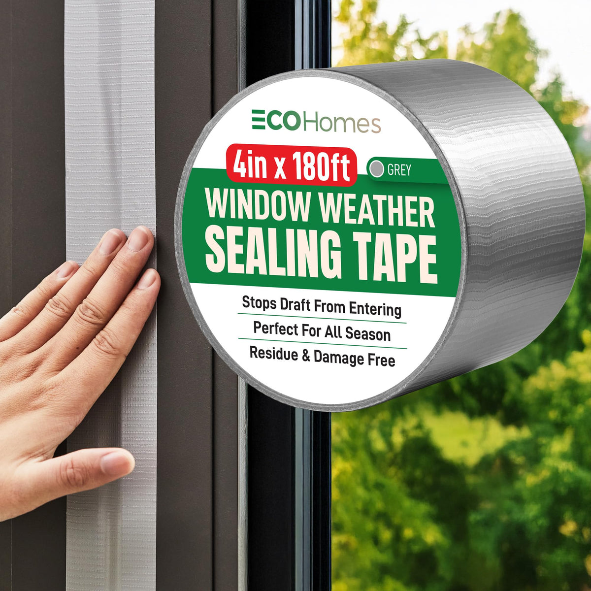 ECOHomes Window Weather Sealing Tape for Draft Protection