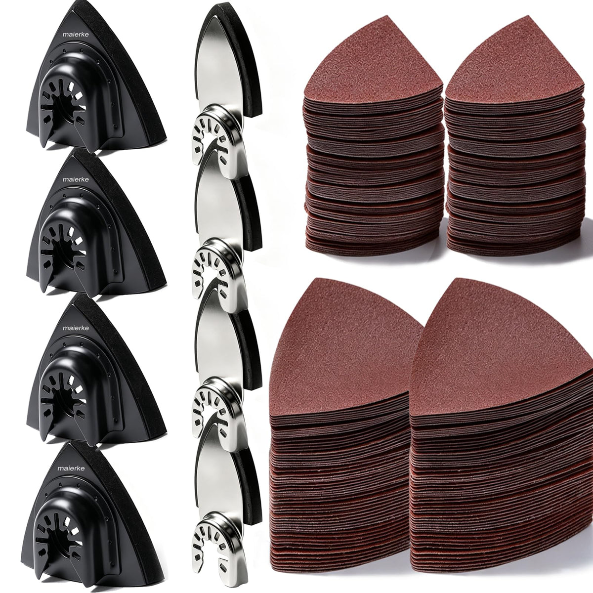 Oscillating Multi-Tool Triangle and Finger Sanding Pad Kit