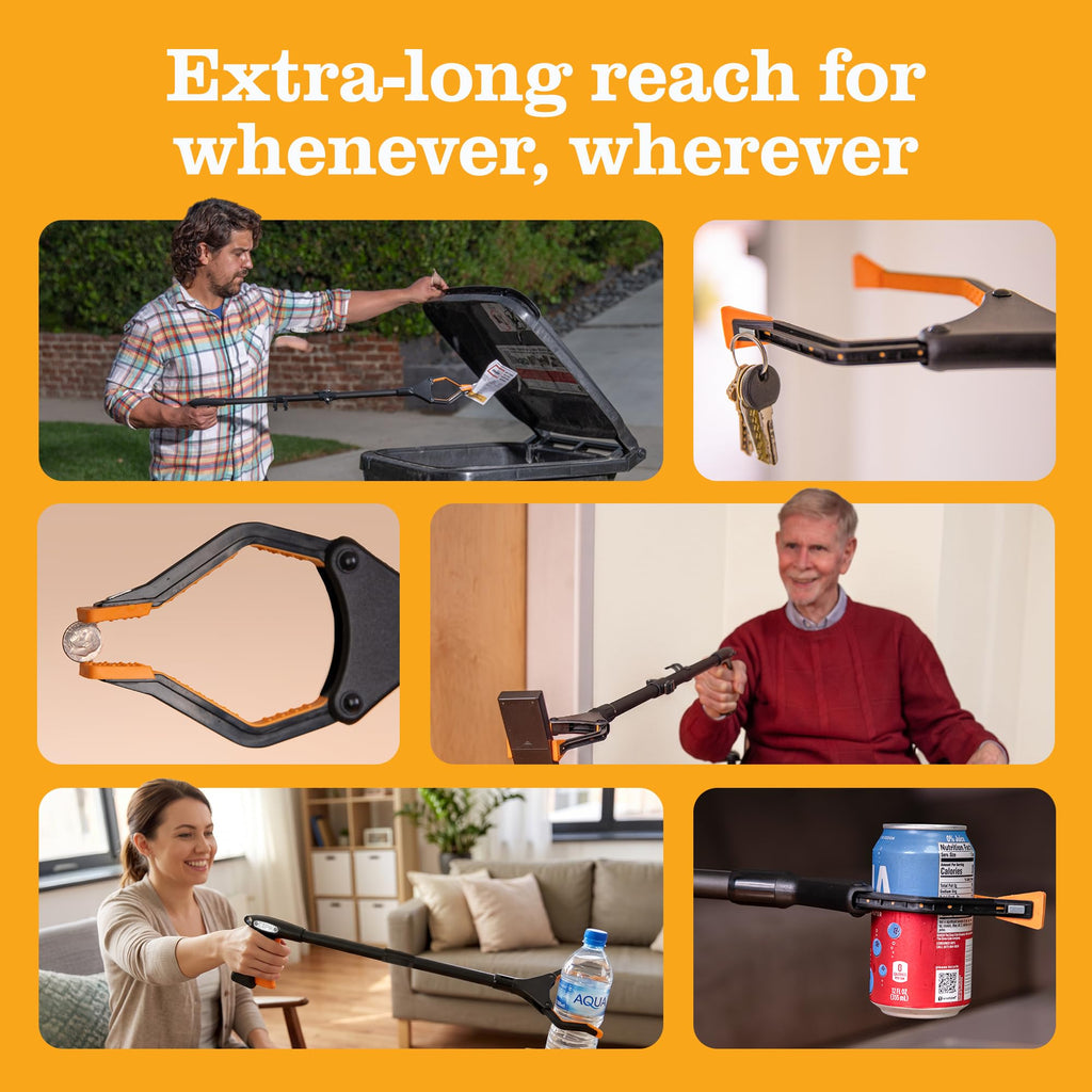 EZPIK Pro 26-Inch Foldable Grabber Reacher Tool