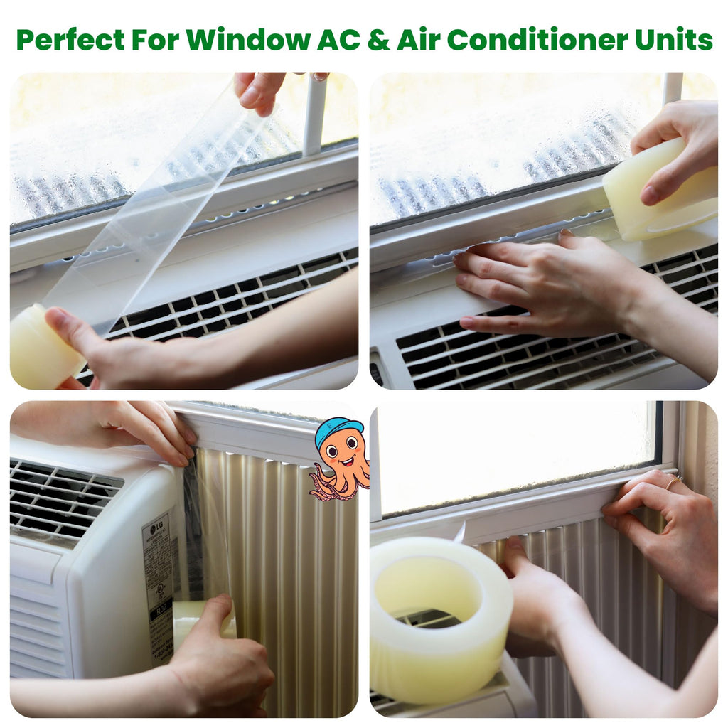 ECOHomes Window Weather Sealing Tape for Draft Protection