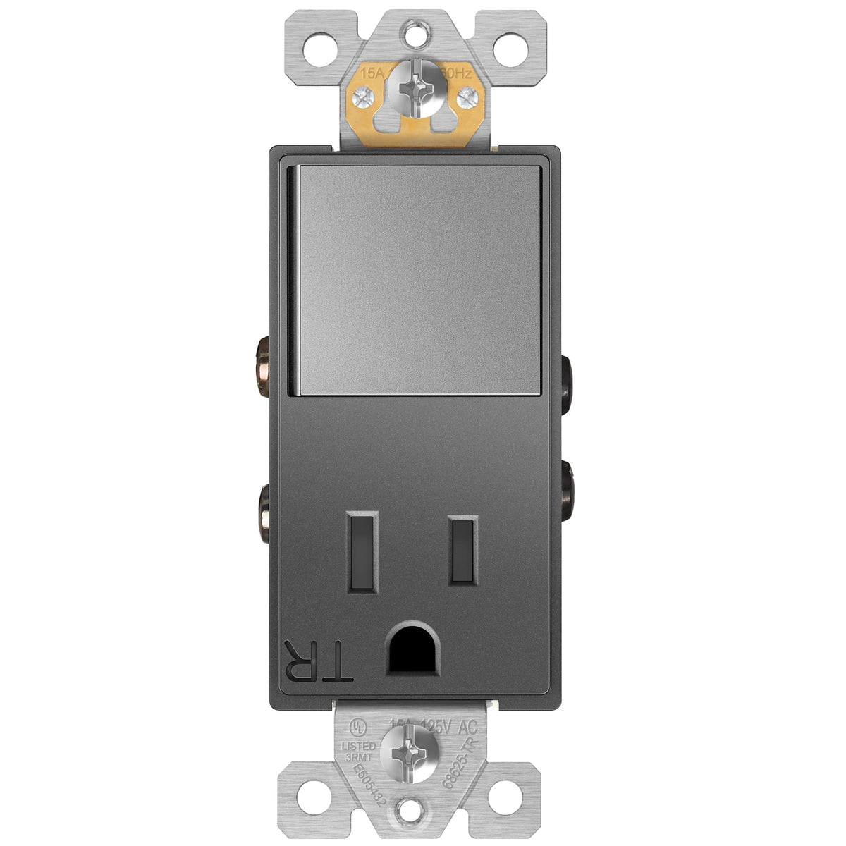 ENERLITES UL-Listed Combination Toggle Light Switch