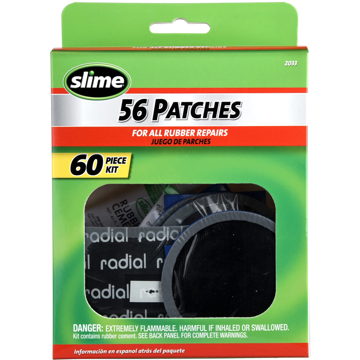 Slime 1050 Rubber Cement for Tire Plug and Patch Repairs