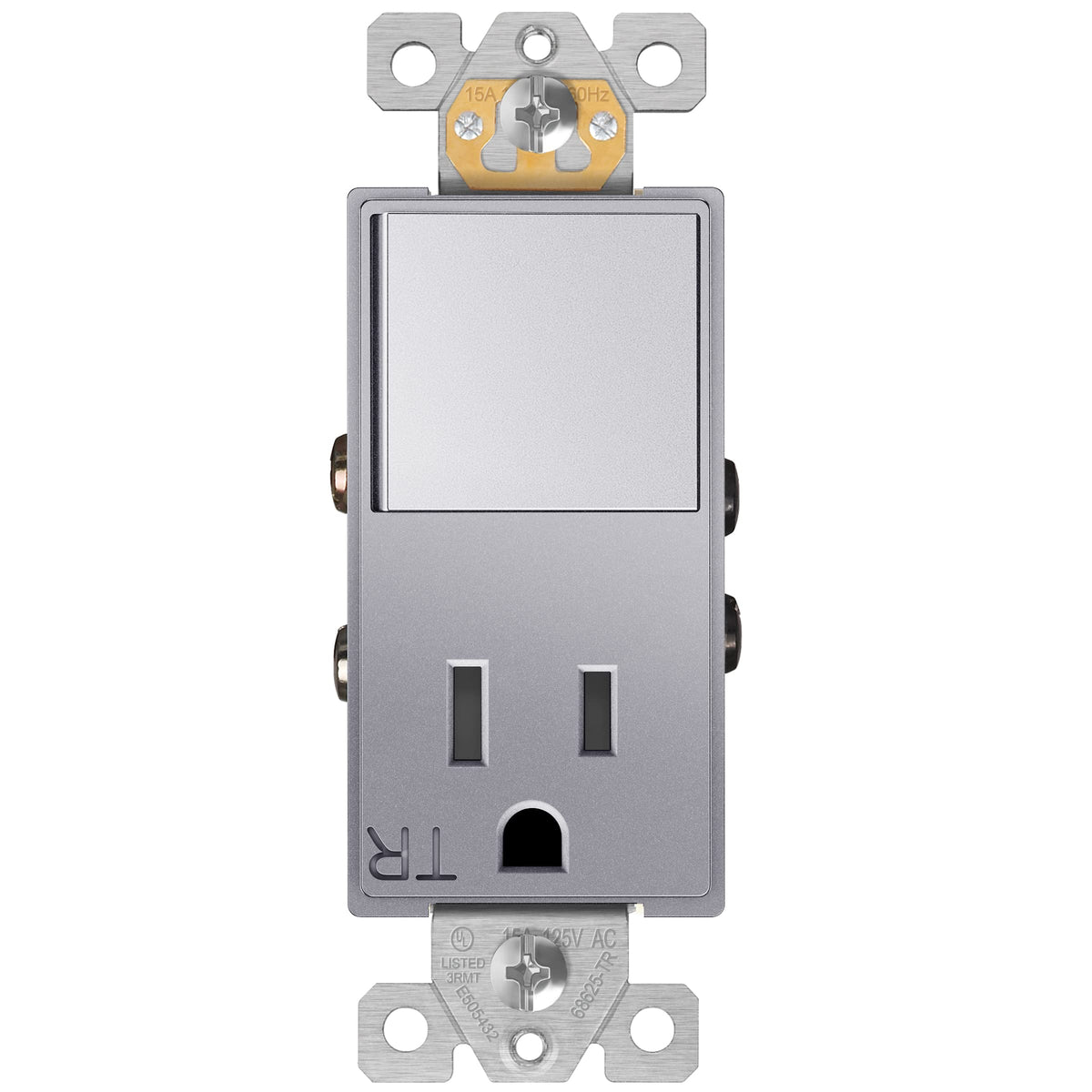 ENERLITES UL-Listed Combination Toggle Light Switch
