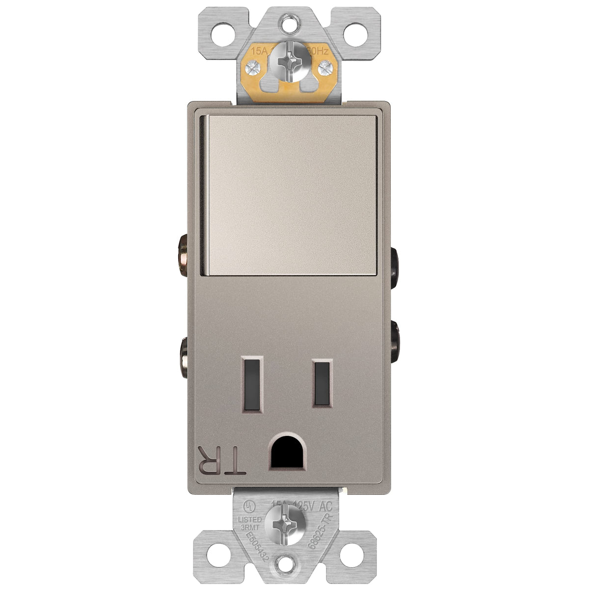 ENERLITES UL-Listed Combination Toggle Light Switch