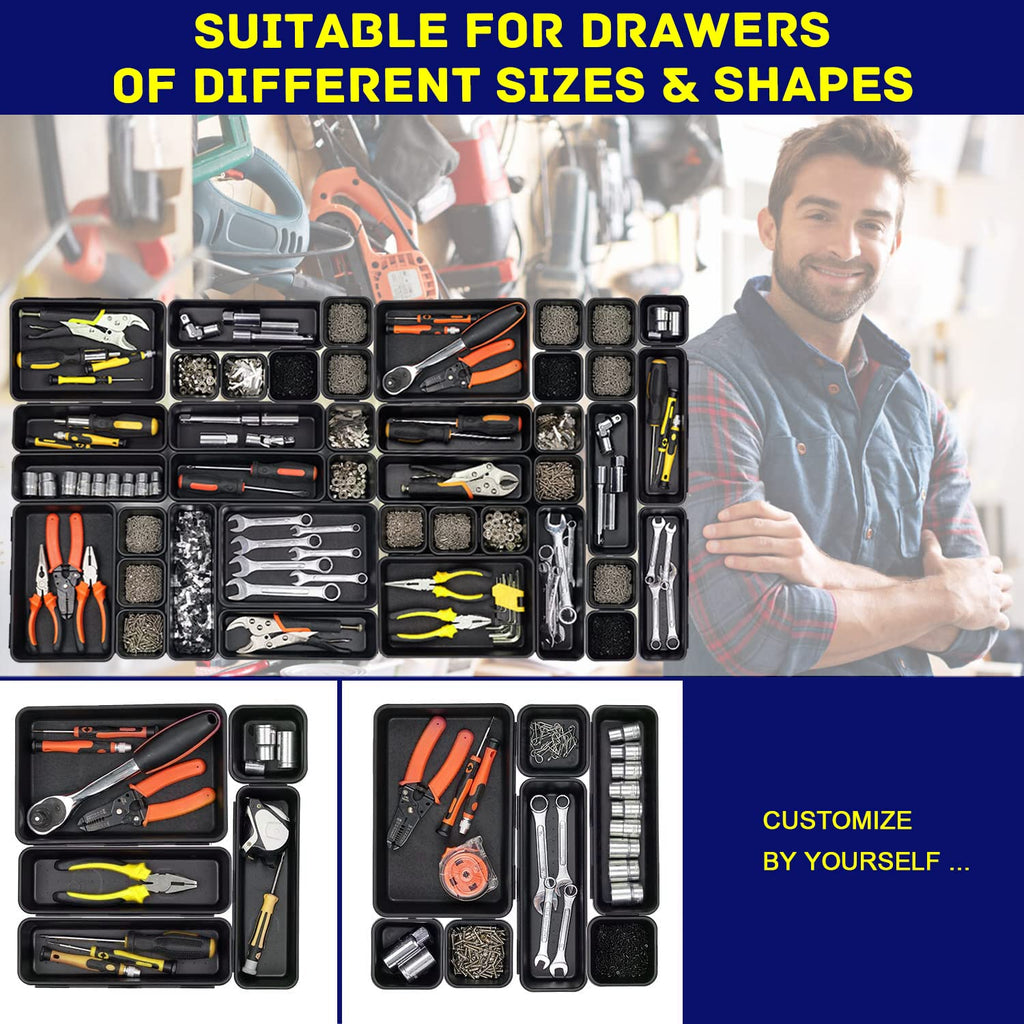 Tool Organizer Box with Drawer Dividers for Tool Chests