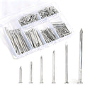 Ywmimn 280-Piece Galvanized Finishing Nail Assortment Kit