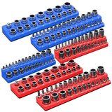 Magnetic Socket Organizer Holder Set for Tool Drawers