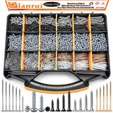 Stainless Steel Screws Assortment Kit for Home Repairs