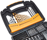 100-Piece Drill & Driver Bit Set with Storage Case
